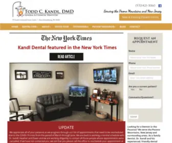 Kandldental.com(East Stroudsburg PA Dentist) Screenshot