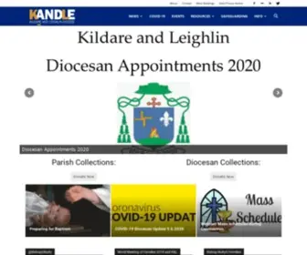 Kandle.ie(Kildare and Leighlin Diocese) Screenshot