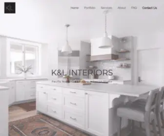 Kandlinteriors.com(A Seattle Interior Design Firm) Screenshot