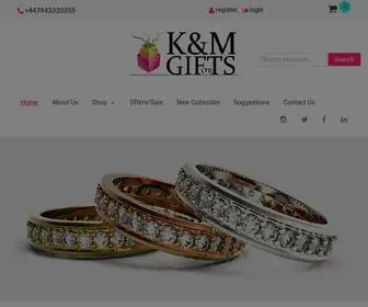 KandmGifts.com(K&M Gifts) Screenshot