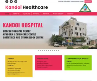 Kandoihospital.in(Kandoi Health Care) Screenshot