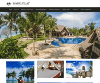 Kanduivillas.com(Kandui Villas) Screenshot