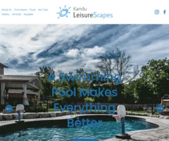 Kandupools.com(Niagara Falls Pools) Screenshot