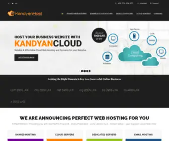 Kandyanhost.com(Web Hosting) Screenshot