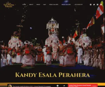 Kandyesalaperahera.com(Kandyesalaperahera) Screenshot