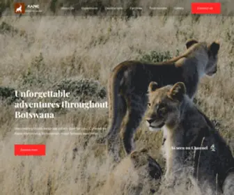 Kaneadventuresafaris.com(Adventurous African Safaris Tours Package) Screenshot