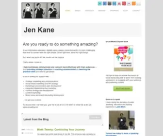 Kaneconsulting.biz(Jen Kane) Screenshot