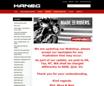 Kaneg.com.au(Kaneg Motorcycle Accessories) Screenshot