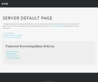 Kanehosp.com(Web Server's Default Page) Screenshot