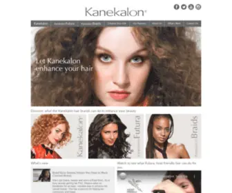 Kanekalon.com(Let Kanekalon enhance your hair) Screenshot