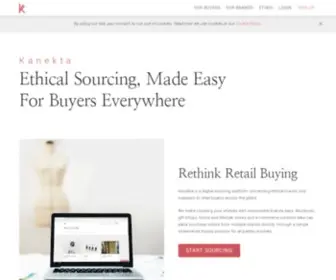 Kanekta.ca(Ethical sourcing) Screenshot