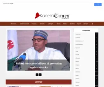 Kanemtimes.ng(Kanem Times) Screenshot