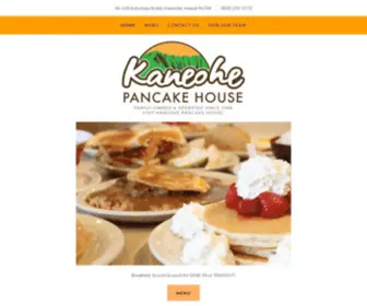 Kaneohepancakehouse.com(Kaneohe Pancake House) Screenshot