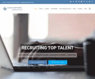 Kanepartners.net(Kane Partners LLC) Screenshot