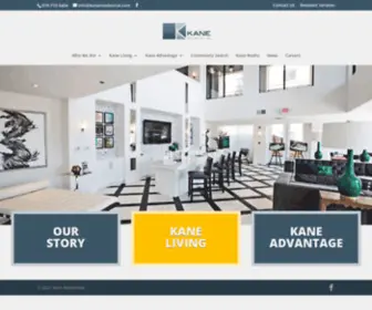 Kaneresidential.com(Kane Residential) Screenshot