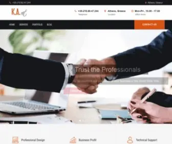 Kanet.com(Professional online presence) Screenshot