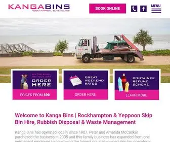 Kangabins.com.au(Kanga Bins) Screenshot