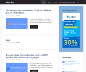 Kangajat.com(Blog berbagi ilmu dan informasi) Screenshot