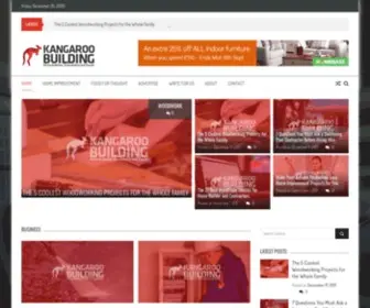 Kangaroobuilding.com(General contractors) Screenshot
