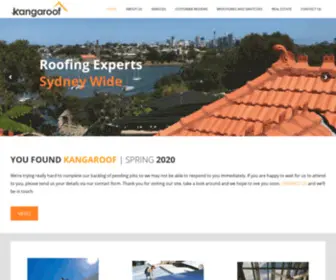 Kangaroof.com.au(Roof Leak Repairs Specialist) Screenshot