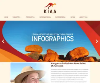 Kangarooindustry.com(Commercial kangaroo industry) Screenshot