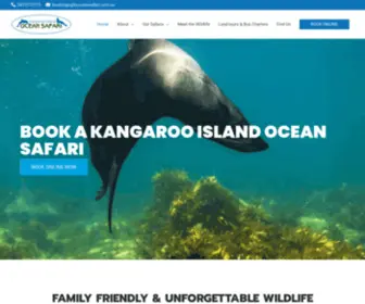 Kangarooislandoceansafari.com.au(Kangaroo Island Ocean Safari) Screenshot