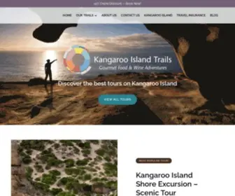 Kangarooislandtrails.com.au(Discover the tours of Kangaroo Island) Screenshot