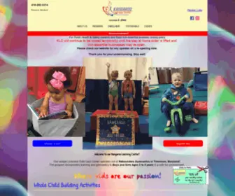 Kangaroolearningcenter.com(Child Care Baltimore) Screenshot