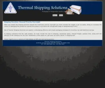 Kangaroomailer.com(Thermal Shipping Solutions) Screenshot