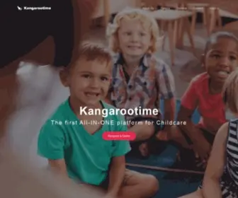 Kangarootime.com(All-in-One Childcare Software) Screenshot
