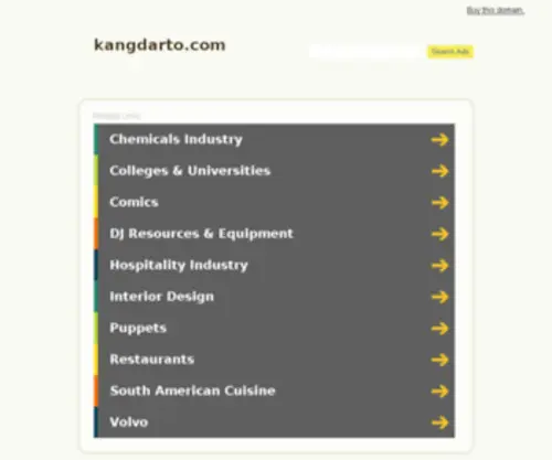Kangdarto.com(Blog Kang Darto) Screenshot