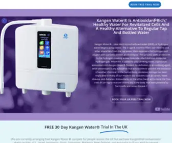 Kangenwell.com(BOOK FREE TRIAL NOW Kangen Water®) Screenshot