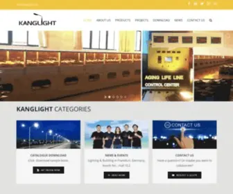 Kanglight.com(LED Outdoor Lighting Manufacturer for outdoor lighting projects) Screenshot