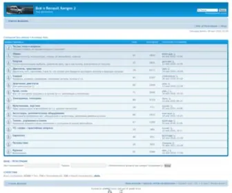 Kangoo2.ru(Всё о Renault Kangoo 2) Screenshot