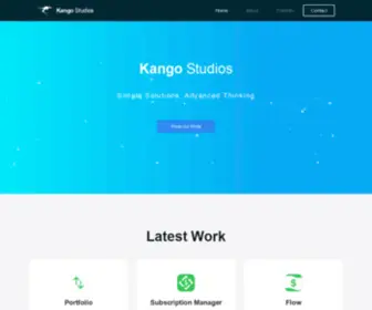 Kangostudios.com(Kango Studios) Screenshot