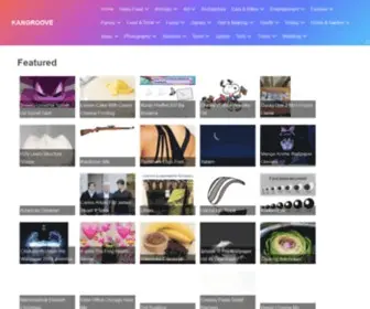 Kangroove.com(Home Page) Screenshot