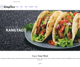 Kangtaco.com(Chef Kang Korean BBQ Taco) Screenshot