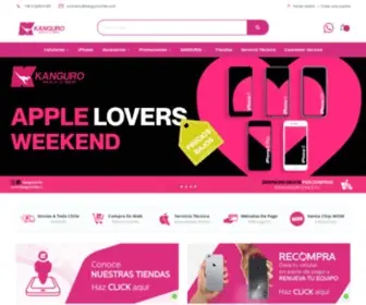 Kangurochile.cl(Kanguro, salta a lo nuevo) Screenshot