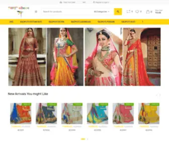 Kanhacollection.com(Manufacturer of Rajputi Dresses) Screenshot