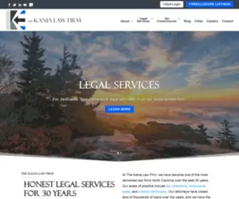 Kanialawfirm.com(Law Firm) Screenshot