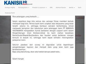 Kanisiusmedia.co.id(Cita dan Karya Warnai Indonesia) Screenshot