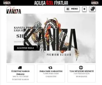 Kanizavape.com(Kaniza Vape) Screenshot