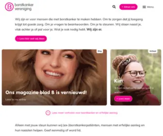 Kankerpatient.nl(Welkom bij de NFK) Screenshot