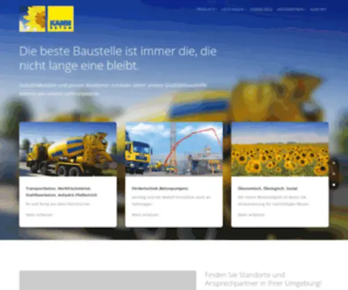 Kann-Beton.de(KANN Beton) Screenshot