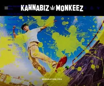 Kannabizmonkeez.com(KANNABIZ MONKEEZ) Screenshot