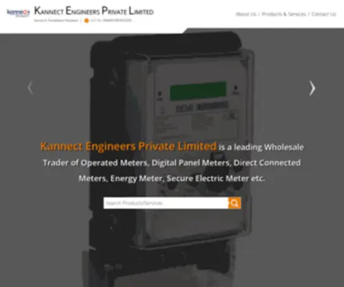 Kannectengineers.com(Kannect Engineers Private Limited) Screenshot
