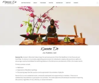 Kannondo.org(Kannon Do) Screenshot