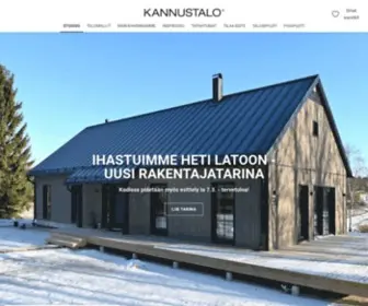 Kannustalo.fi(Muuttovalmis tai talopaketti) Screenshot