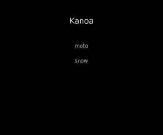 Kanoa.com(Kanoa) Screenshot