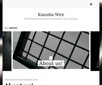 Kanodiawires.com(Kanodia Wire) Screenshot